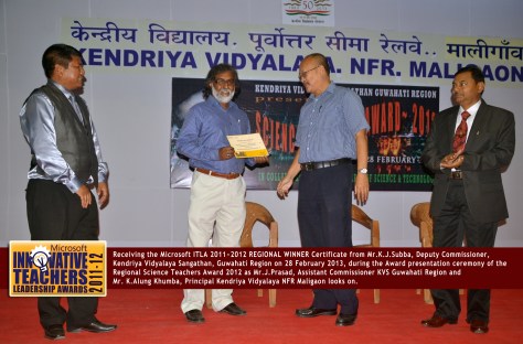 microsoft itla 2012 award