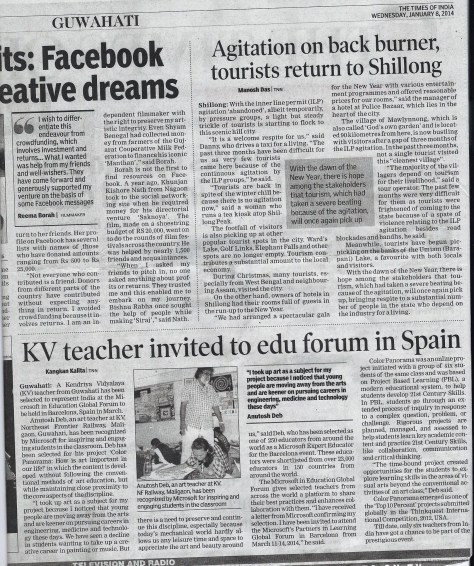 times of india _08 january 2014